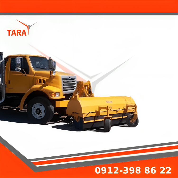 Truck front sweeper جارو جلوبند کامیون