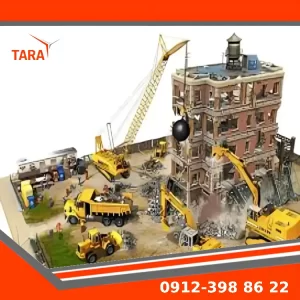 ماشین آلات سنگین در ساخت و ساز